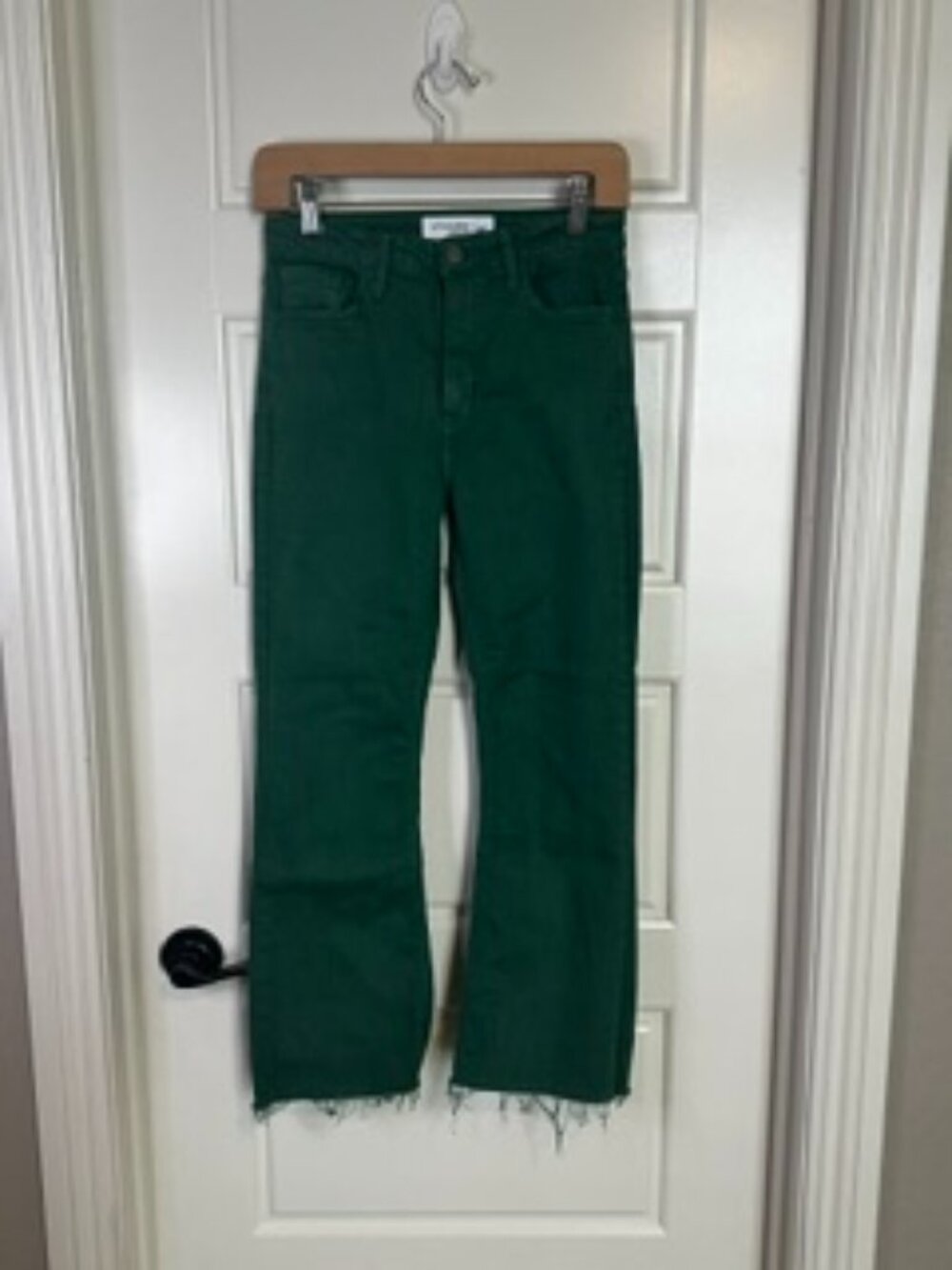Just Black Denim Green Pants